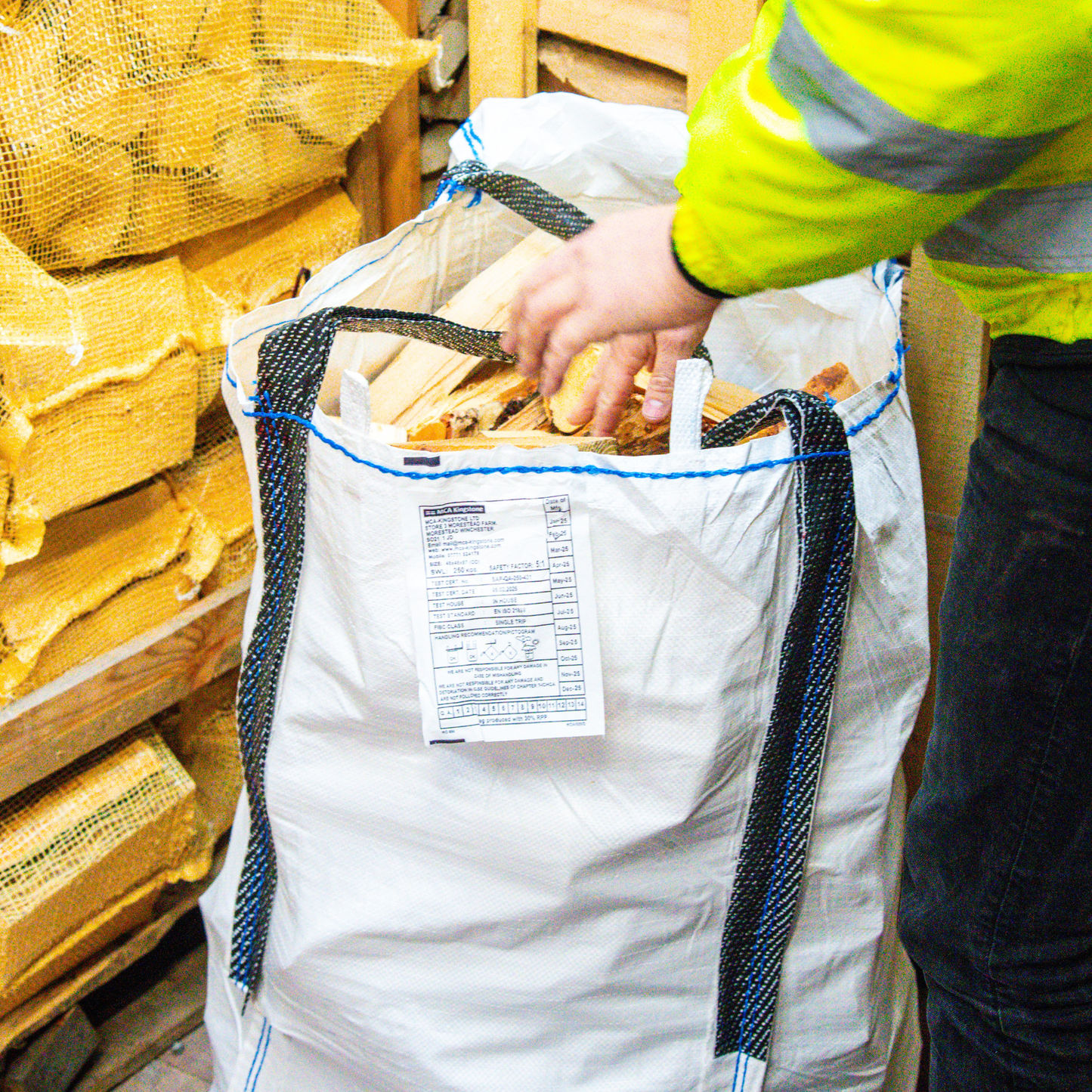 Barrow Bag of Kiln Dried Oak