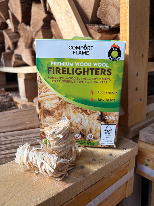 Wood wool Firelighters
