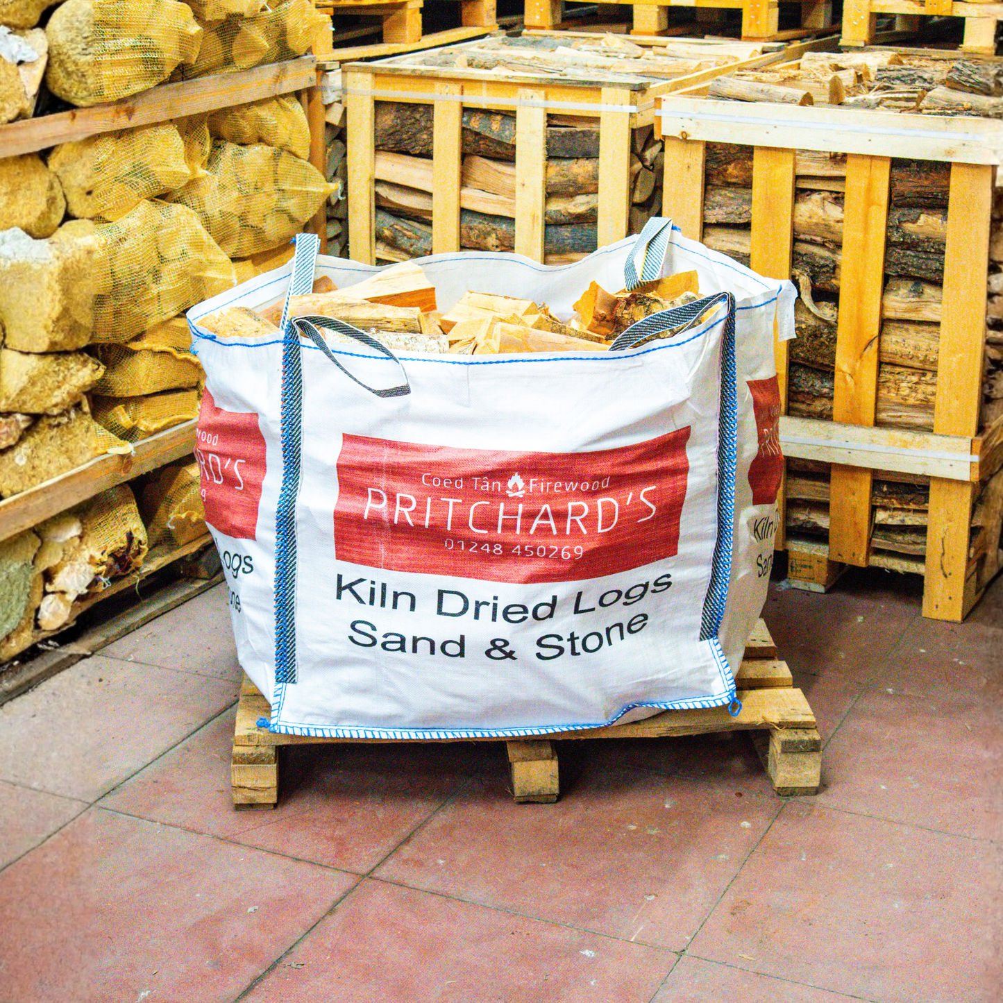 Bulk Bag of Kiln Dried Oak