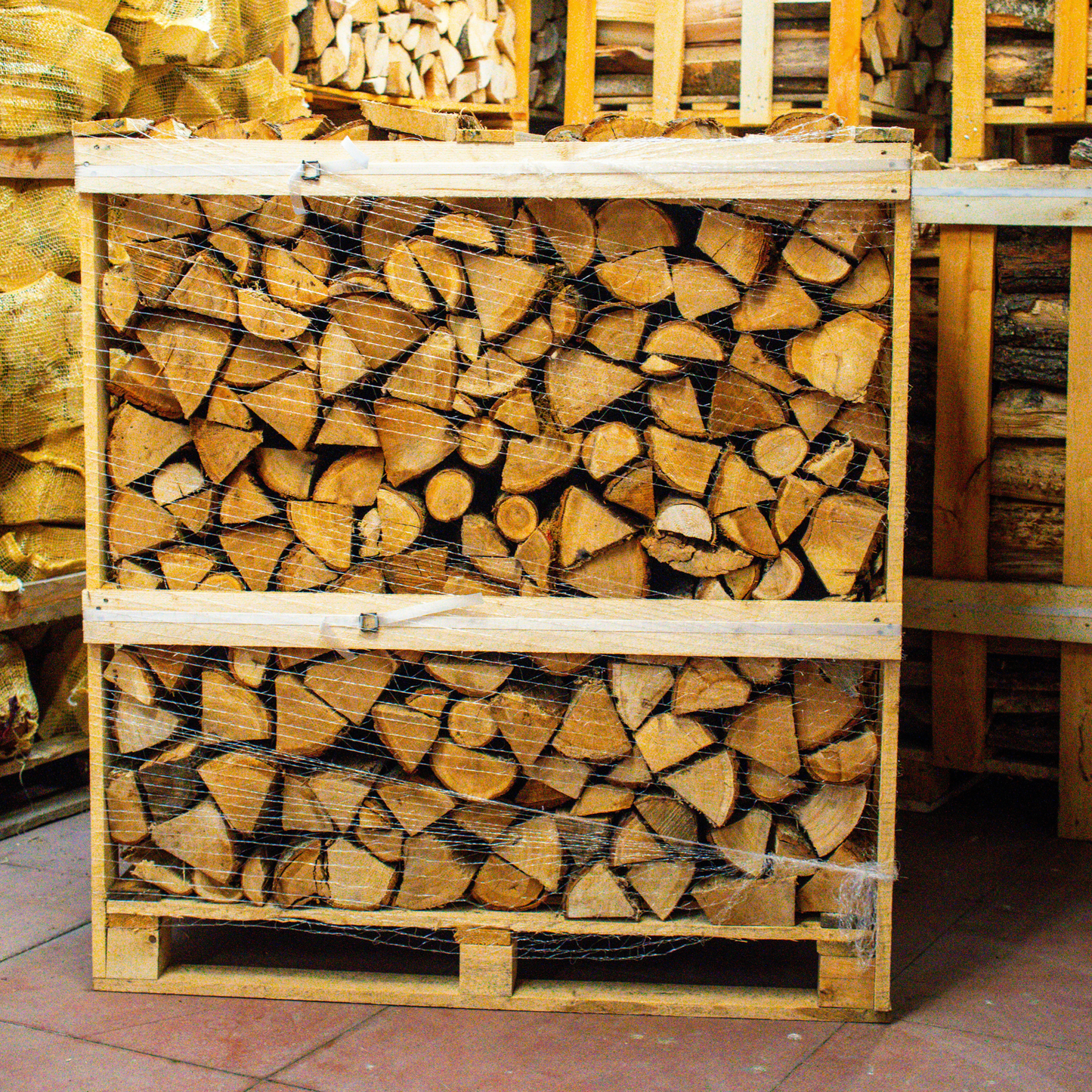 XL Crate of Kiln Dried Oak